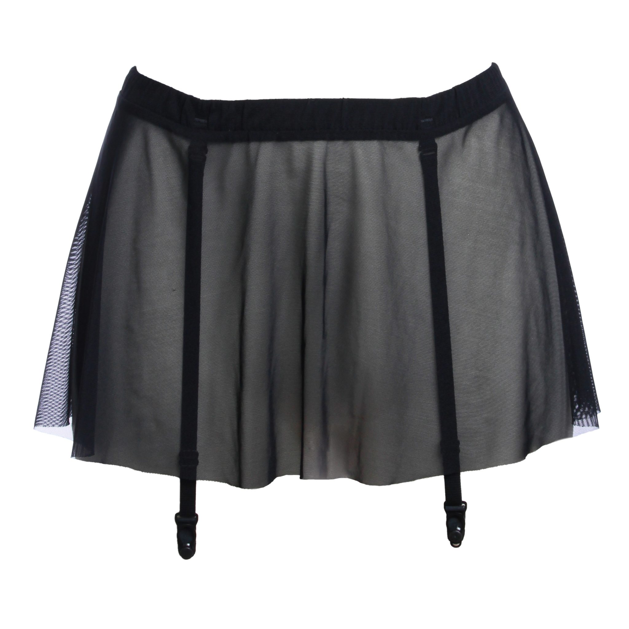 Sheer Garter Skirt