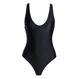 Base Black Swimsuit by Flash You And Me