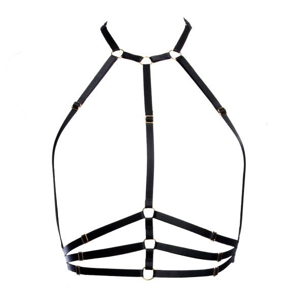 The Samantha Harness in Black