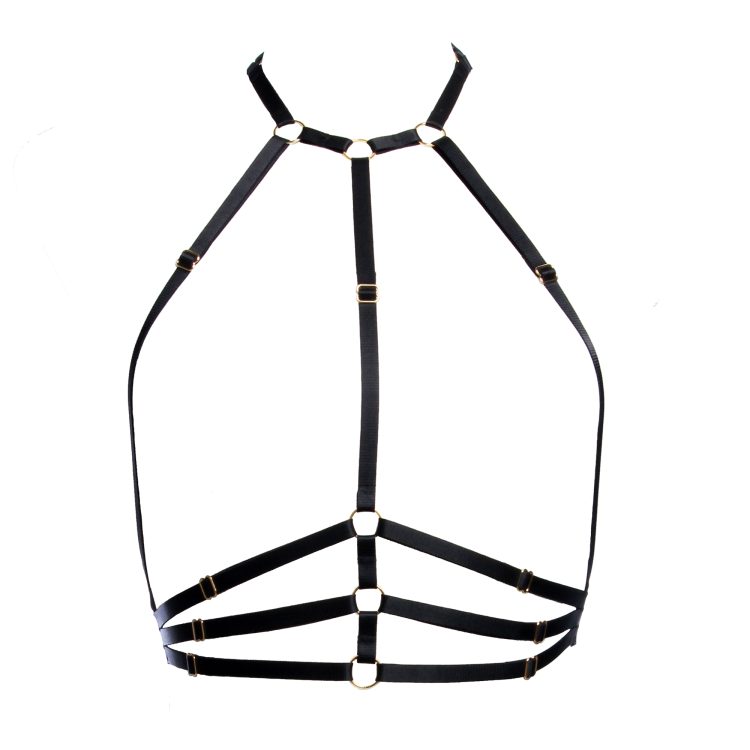 The Samantha Harness in Black