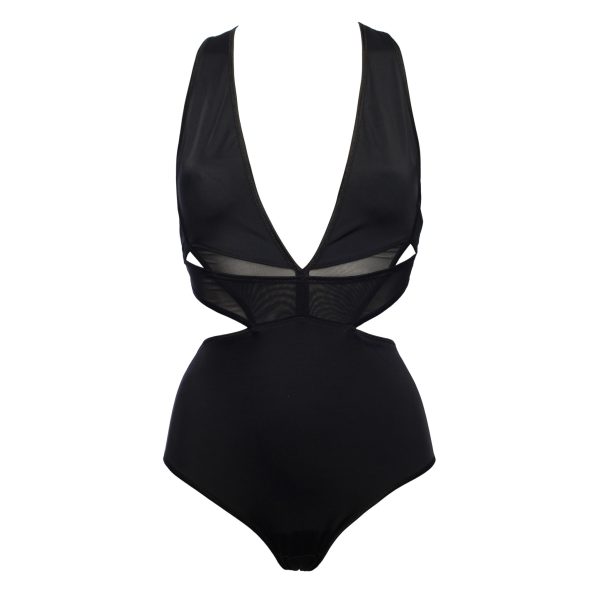 Black Monokini Swimsuit