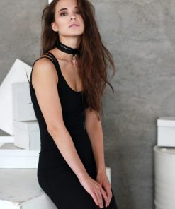 Black Jersey Underdress