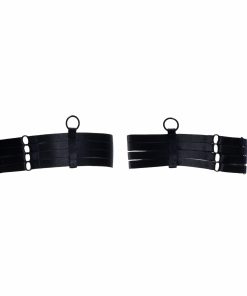 Four Strap Bondage Leg Garters