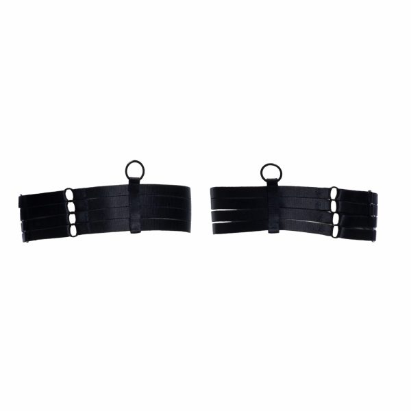 Four Strap Bondage Leg Garters