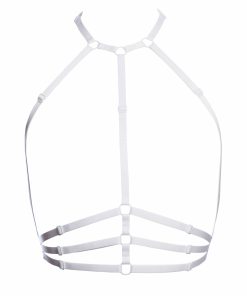 The Samantha Harness in White