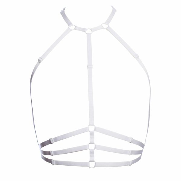 The Samantha Harness in White