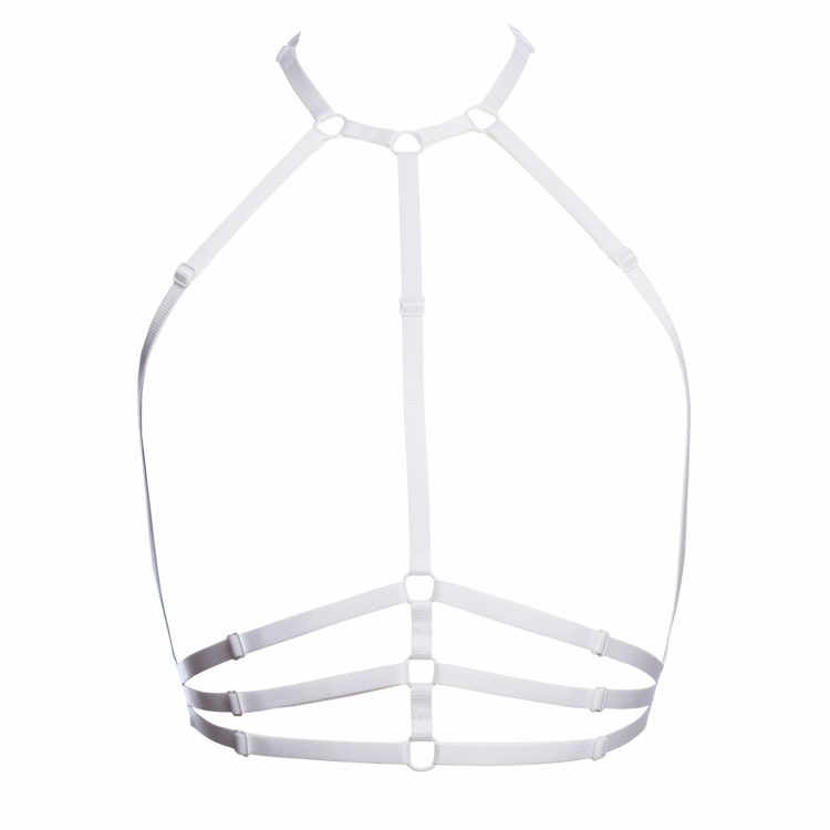 The Samantha Harness in White