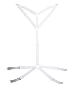 The Emma Harness in White