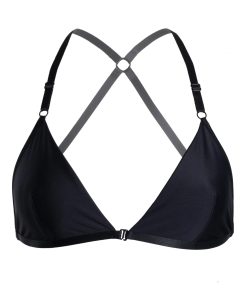 Black Triangle Swimwear Top