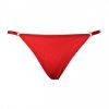 Red Mesh Triangle Panties With Adjustable Sides