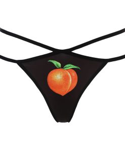 Peachy Diamond Shaped Thong With Straps