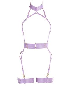 alivia playsuit in lavender by flash you and me