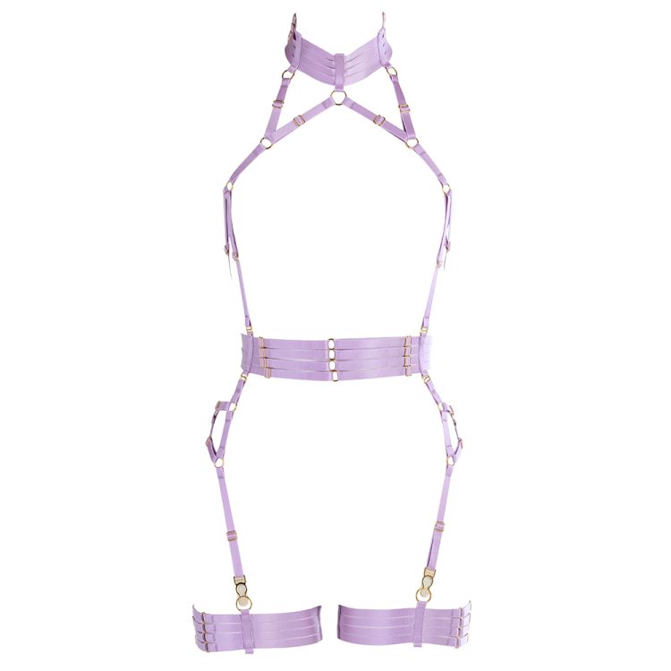 alivia playsuit in lavender by flash you and me