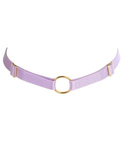 basic lavender choker by flash you and me