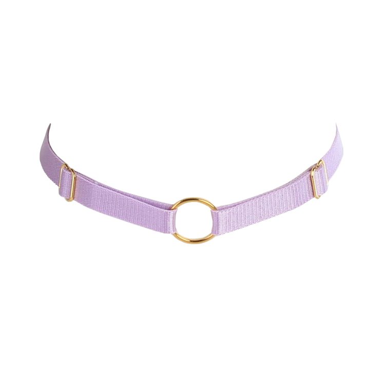 basic lavender choker by flash you and me