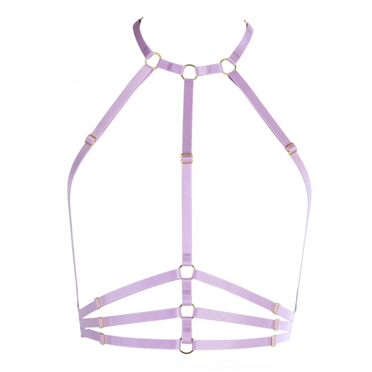 samantha harness in lavender by flash you and me