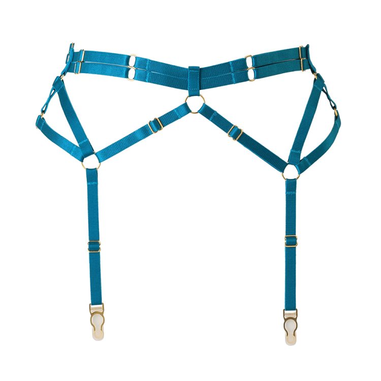 Adjustable-Four-Strap-Bondage-Garter-Belt