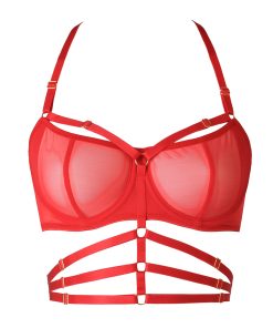 Red-Mesh-Bondage-Bra