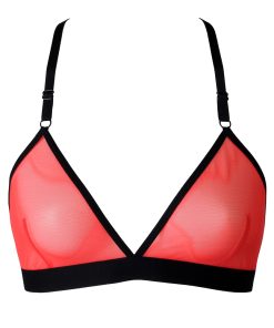 Red-Mesh-bralette-with-Wide-Black-Band