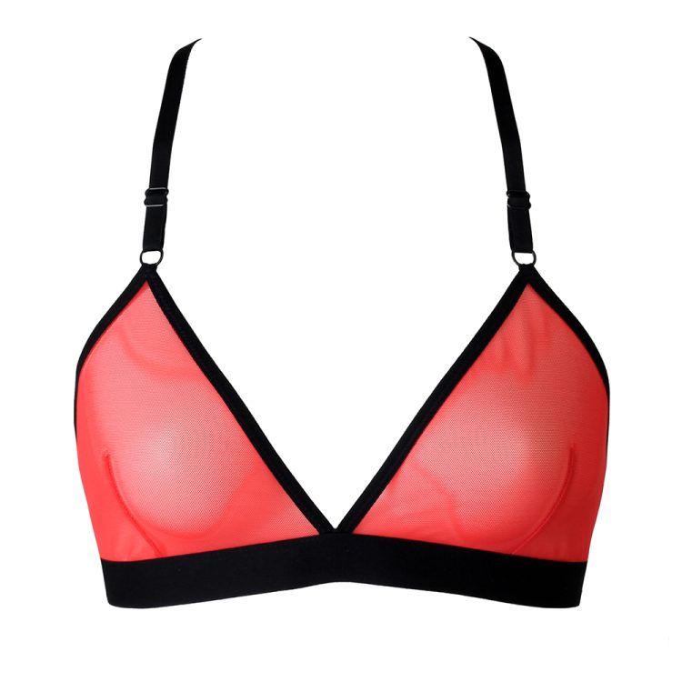 Red-Mesh-bralette-with-Wide-Black-Band