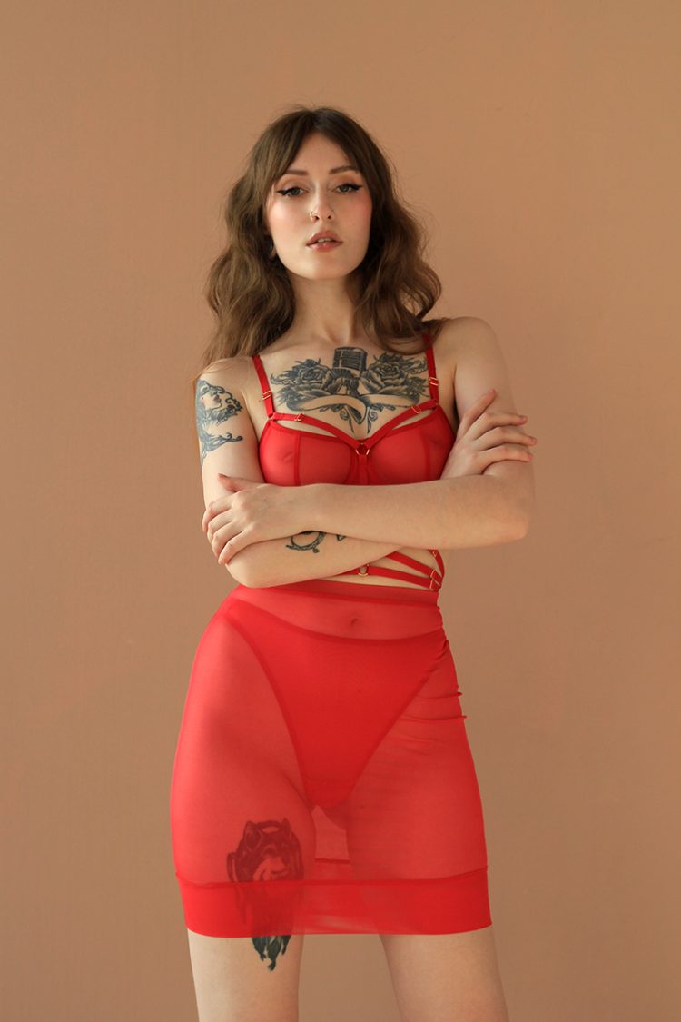 Red-Pencil-Skirt