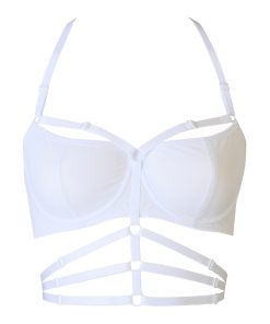 White-Mesh-Underwire-Bra-with-Bondage-Detailing