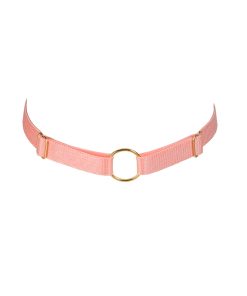 Base Choker Accessory in Peach