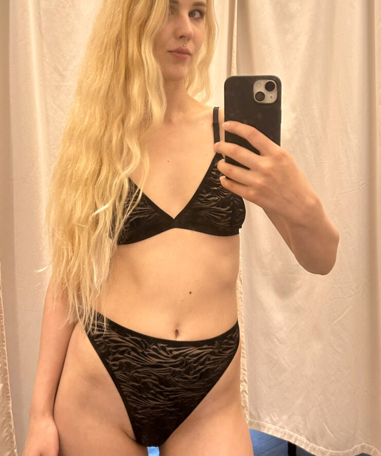 Floral Set Try-on