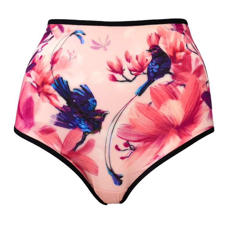 High Waist Panties BIRDIES With Peek-A-Boo Cut Out