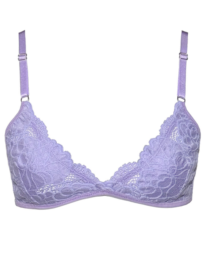 Lavender Lace Bralette