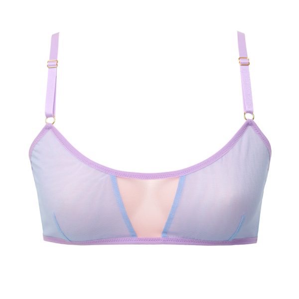 Sheer Pastel Bralette