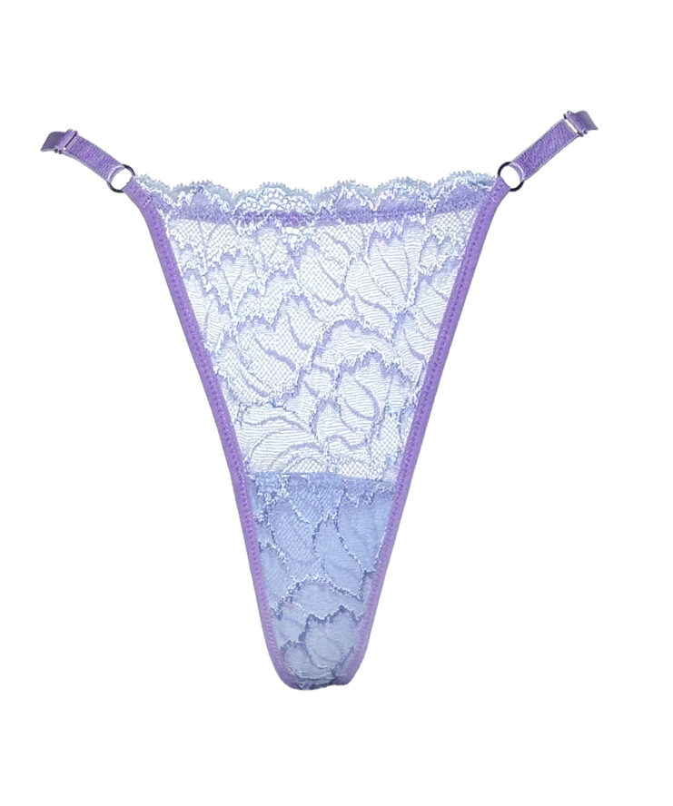 Pastel Lace Thong