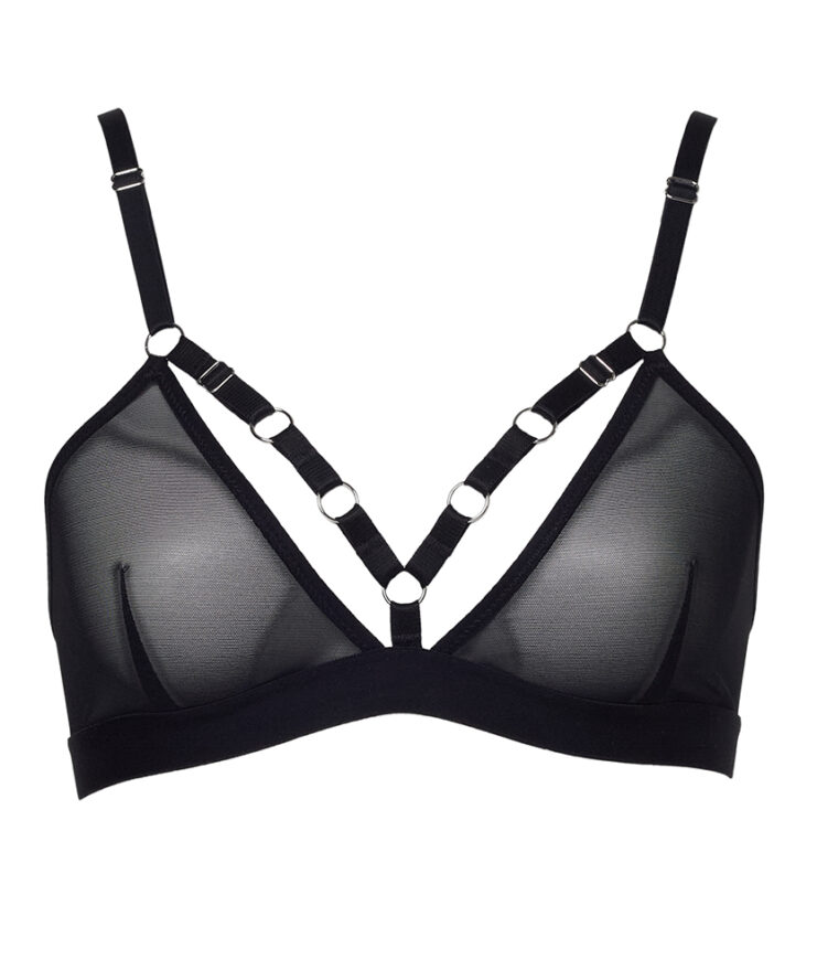 Adjustable Mesh Bralette
