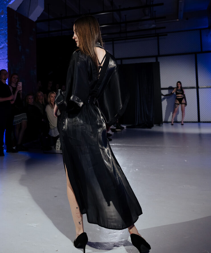 Moonlight Kimono With Waist Cincher