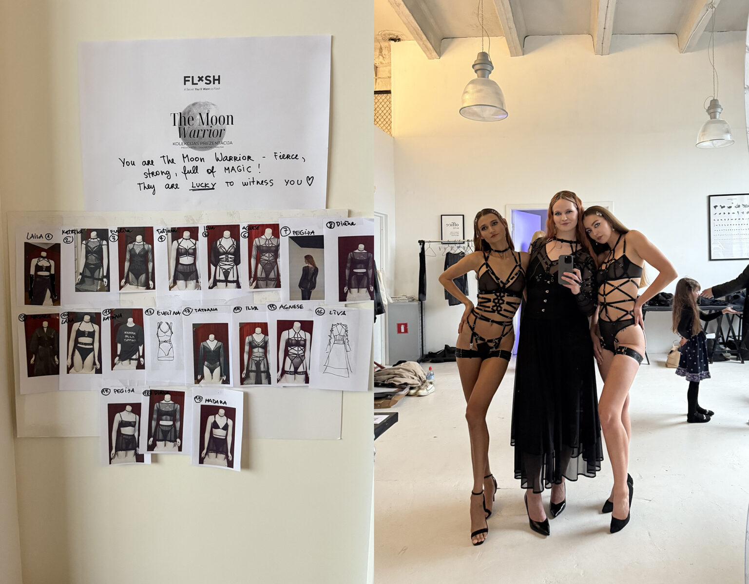 Fashion Show for the collection "The Moon Warrior"