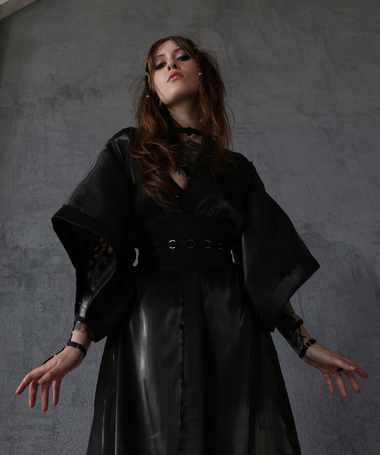 The Moonlight Kimono on Laila